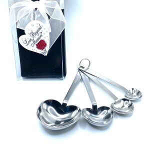 Love Beyond Measure Heart Shaped Measuring Spoons